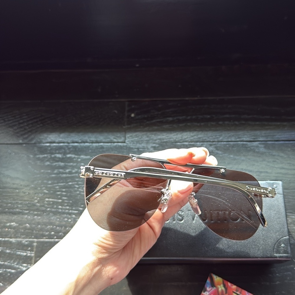 Louis Vuitton Animated Damier Ash Sunglasses - Picture 10 of 16